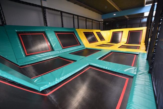 trampoline park start-up costs